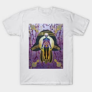 DNA ACTIVATION Hamsa by Harriette Knight T-Shirt